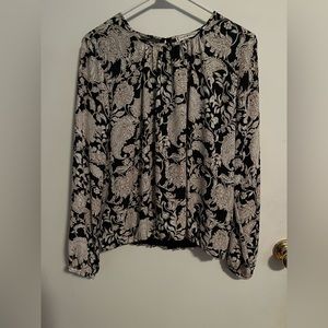 Tommy Hilfiger long sleeved blouse Size Medium Dark Navy blue